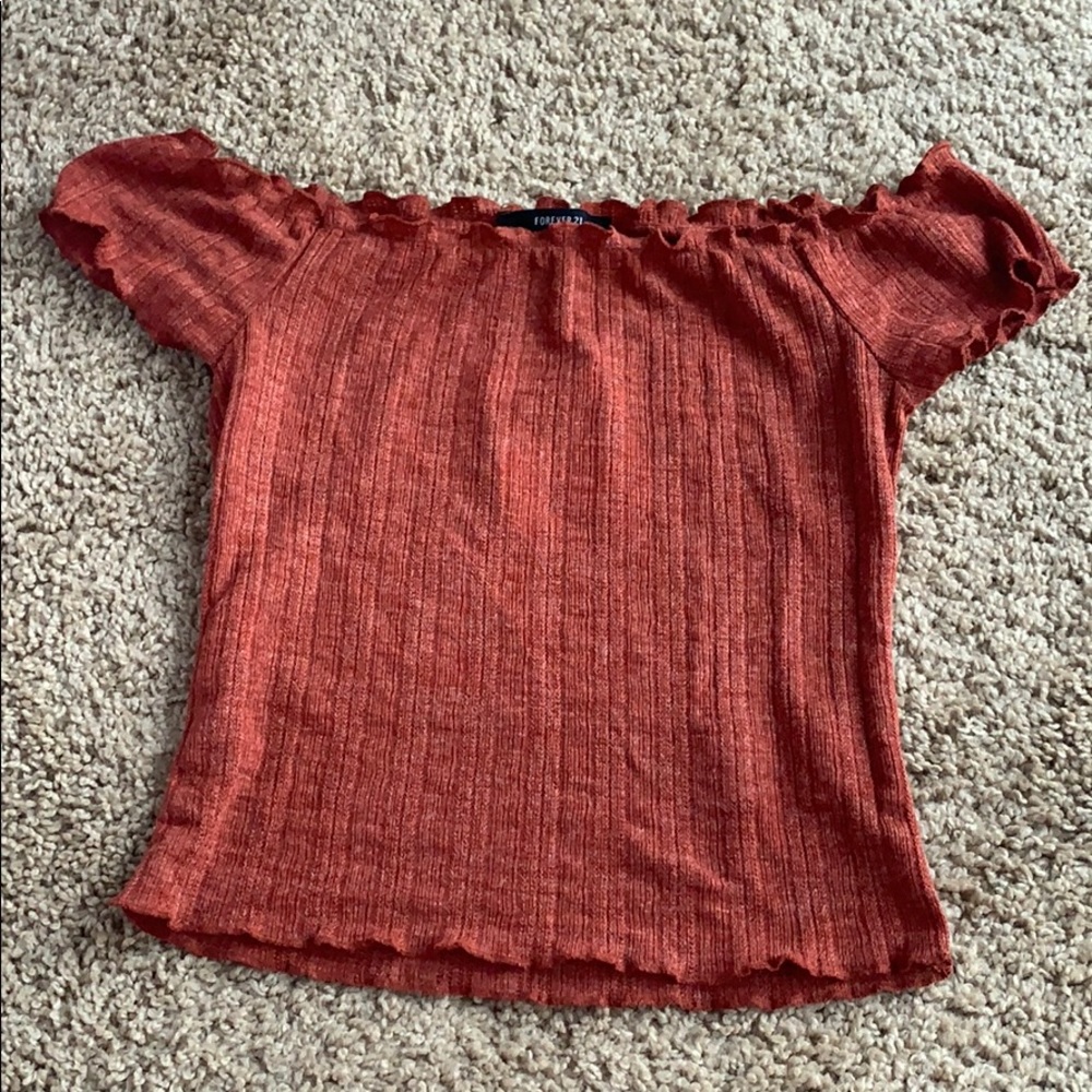 Off The Shoulder Crop